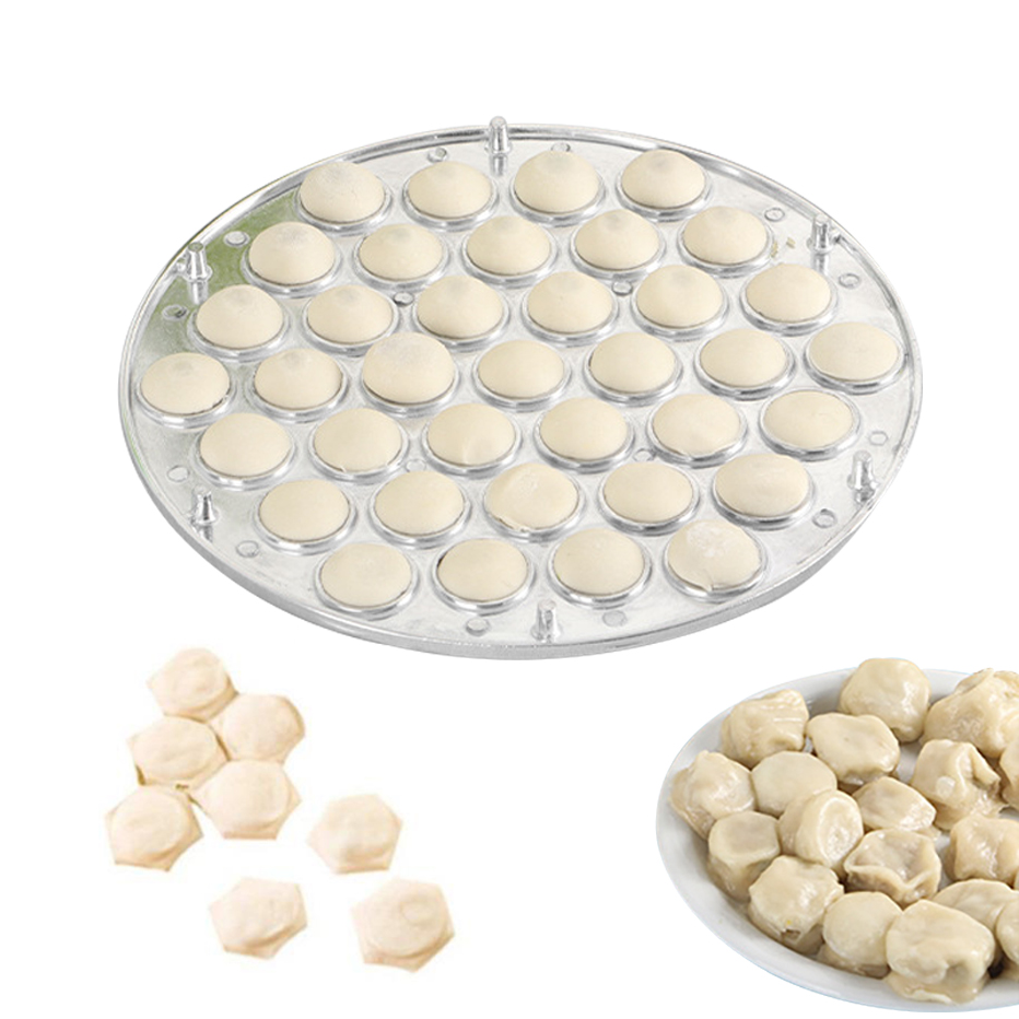 Kitchen Gadgets Dumpling Maker - Cetakan Pangsit 37 Lubang Adonan Dapur