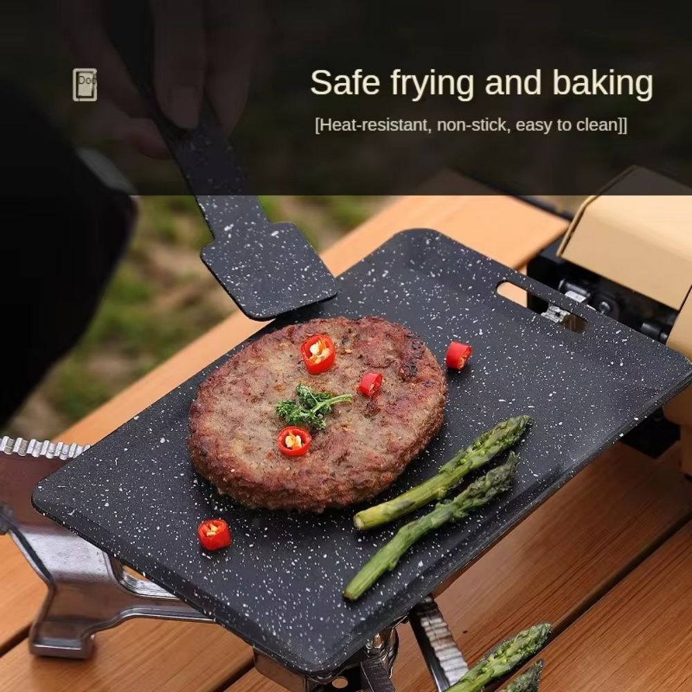 Cast Iron Skillet - Wajan Panggangan BBQ F5 20*13cm Untuk