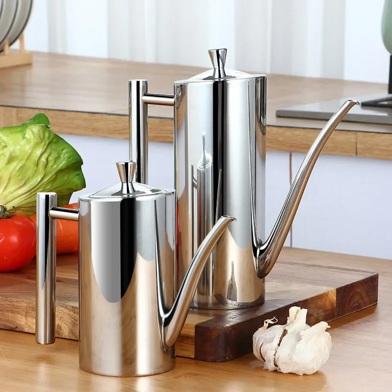 Kitchen Gadgets Under 500 - Botol minyak zaitun baja tahan karat,