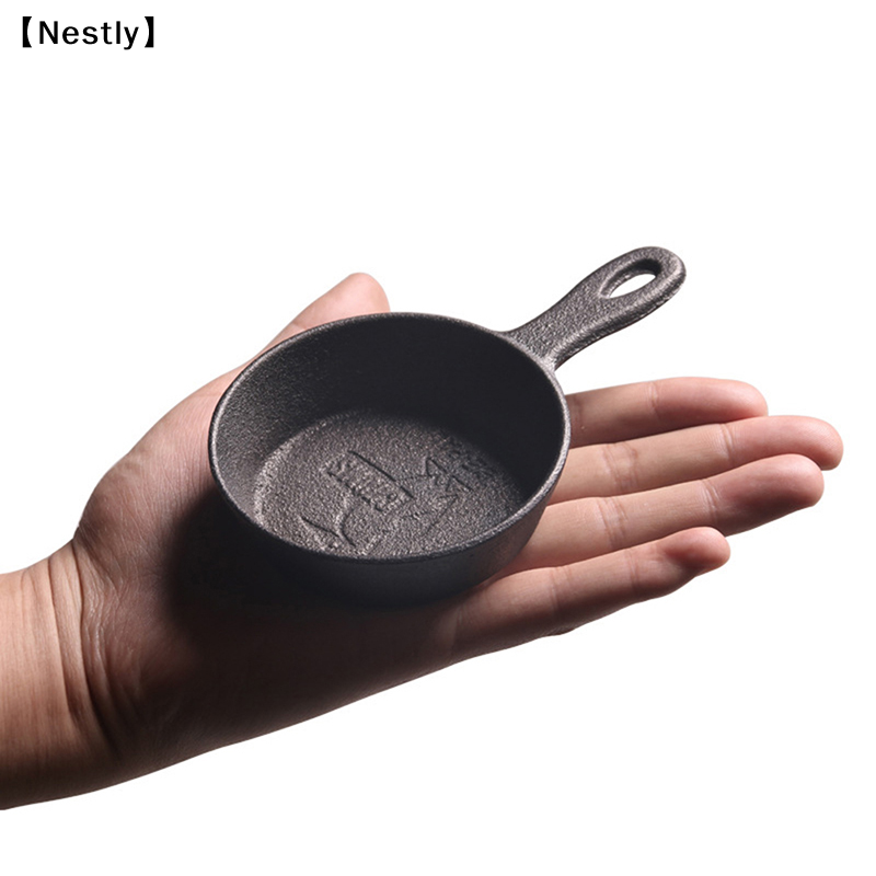 Cast Iron Skillet - Wajan Besi Cor Mini 8.5CM, Wajan