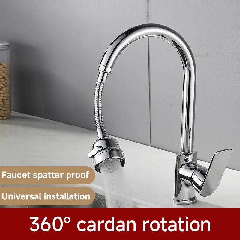 Kitchen Gadgets Everyone Needs - Adaptor ekstensi keran dapur Universal, mulut