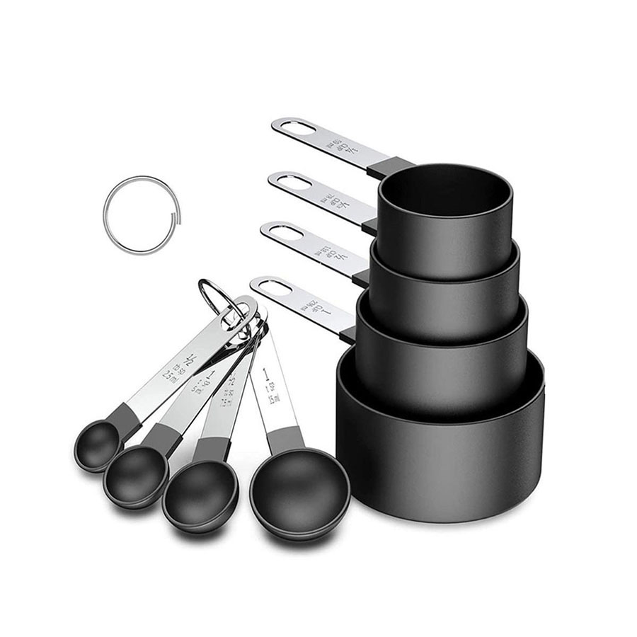 Kitchen Gadgets Everyone Needs - Set gelas ukur plastik, Sendok Set