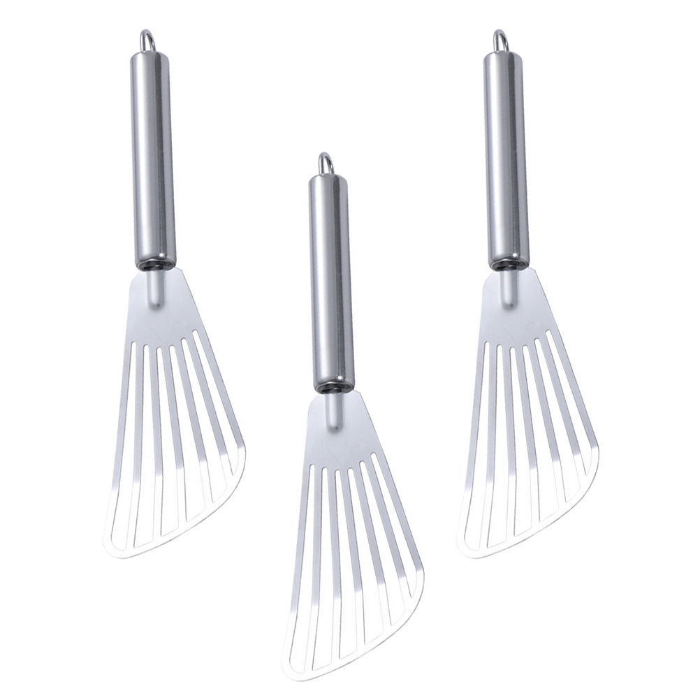 Kitchen Gadgets For Arthritic Hands - 3 Buah Spatula Baja Tahan Karat