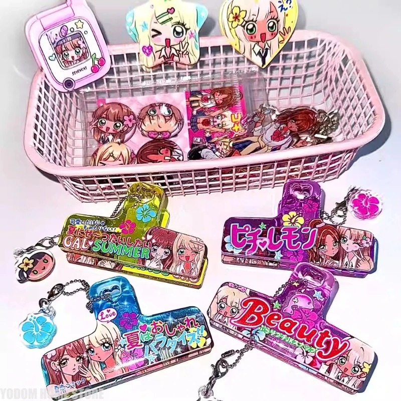 Kitchen Gadgets Vintage - Penjepit Segel Resin Anime Spice Girls