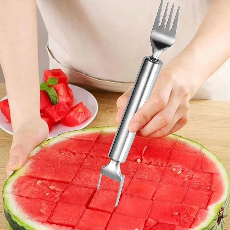 Garpu Pengiris Semangka 2 Dala - Watermelon Slicer Cutter ulasan dan harga