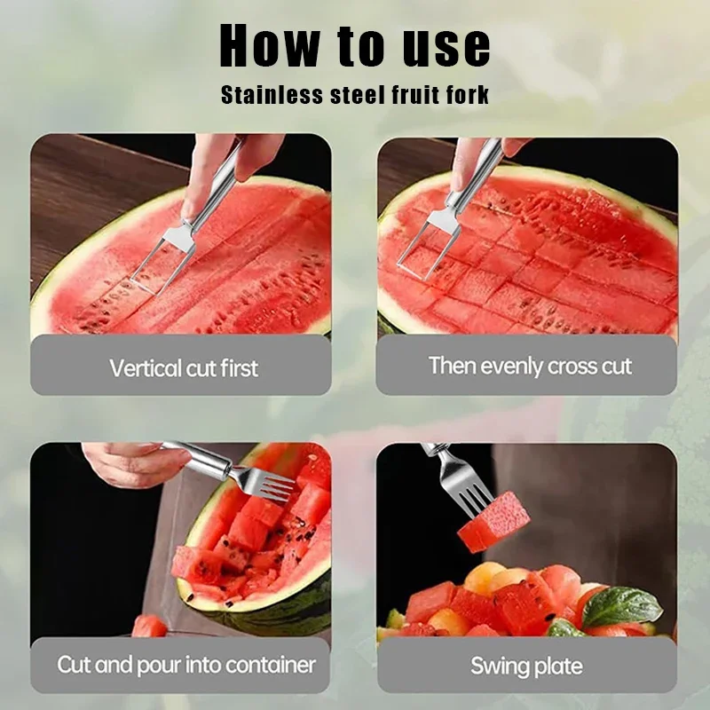Garpu Pengiris Semangka 2 Dala - Watermelon Slicer Cutter ulasan dan harga