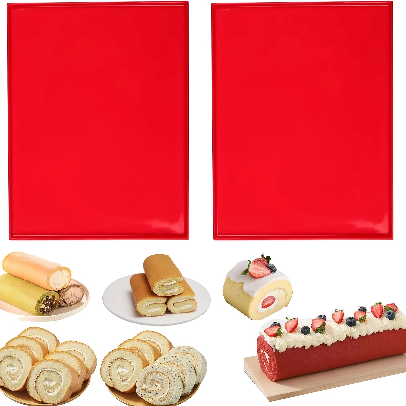 2 Alas Panggang Silikon untuk  - Silicone Baking Mat ulasan dan harga