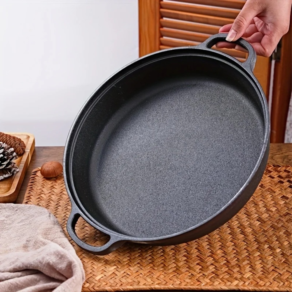 Wajan Besi Cor Anti Lengket Ta - Cast Iron Skillet ulasan dan harga