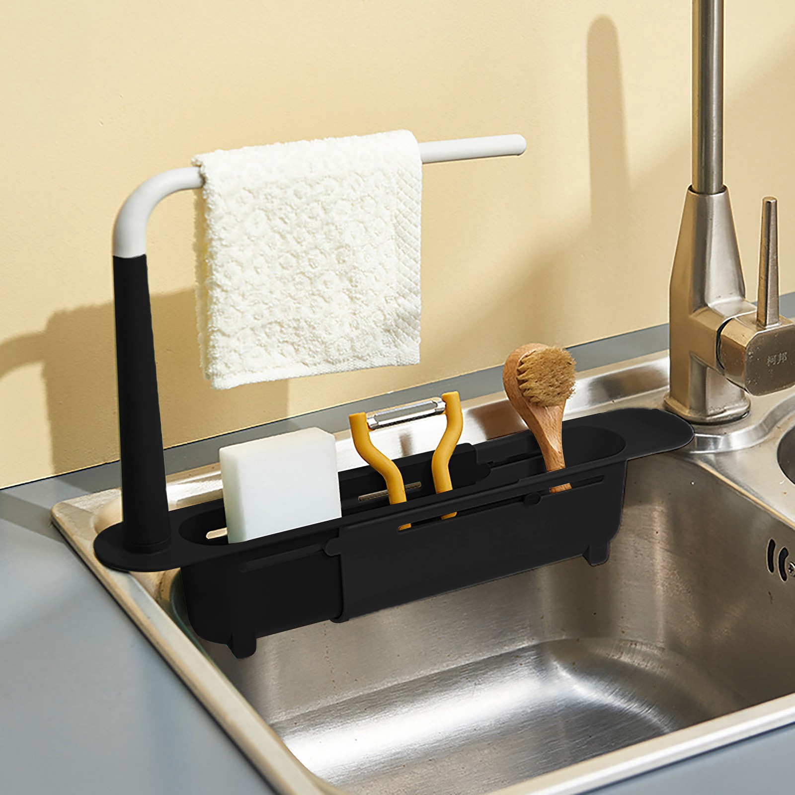 Elescopic rak pengering wastaf - Kitchen Gadgets Everyone Needs ulasan dan harga
