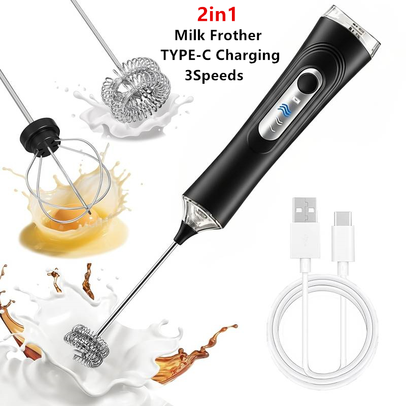 Pembuat Busa Susu Elektrik + P - Quirky Kitchen Gadgets ulasan dan harga