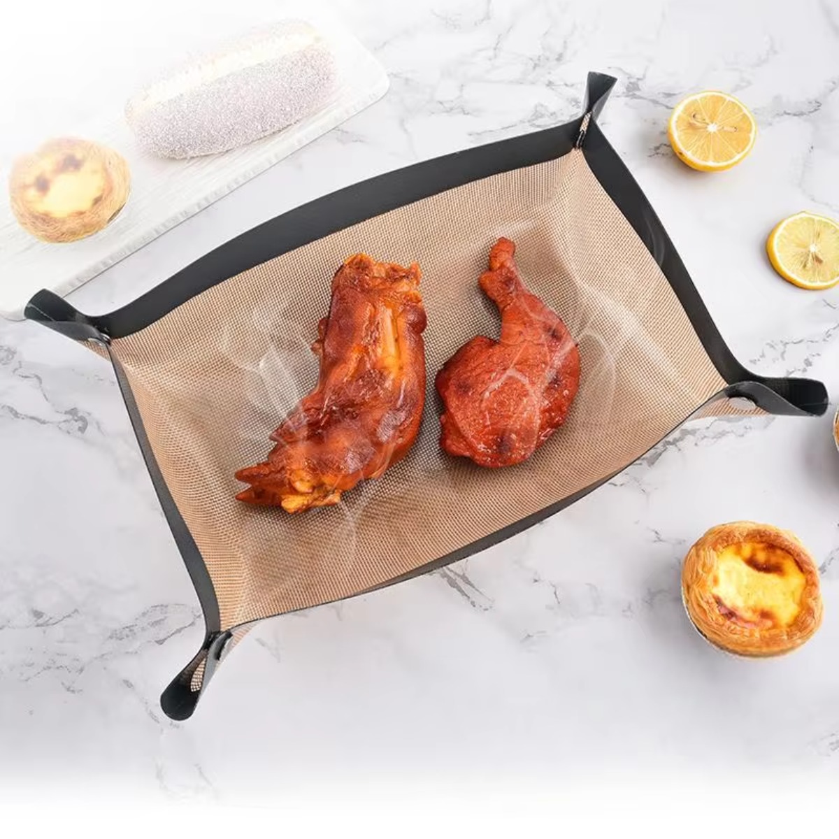 Alas Panggang Silikon dengan K - Silicone Baking Mat ulasan dan harga