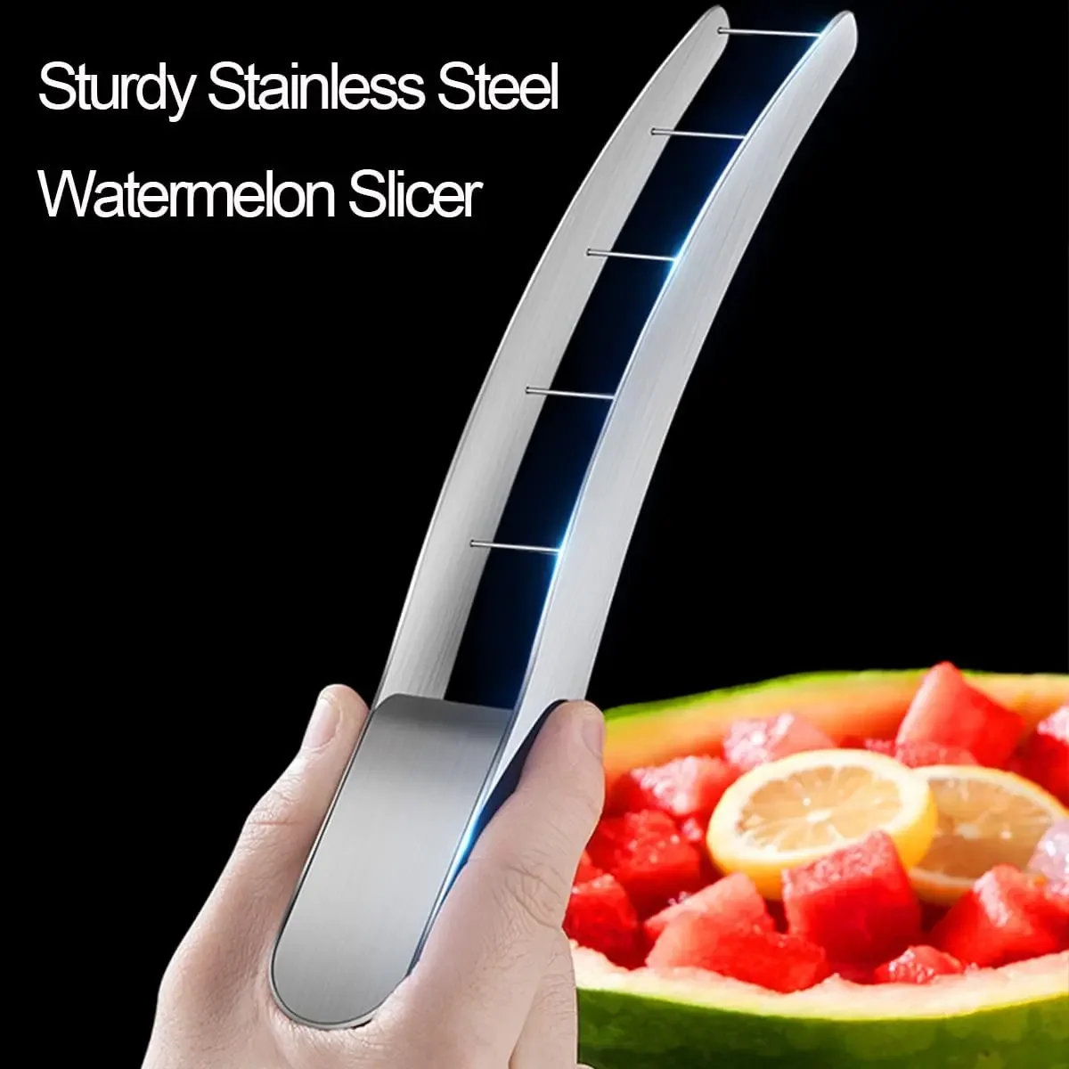304 baja tahan karat pisau sem - Watermelon Slicer Cutter ulasan dan harga