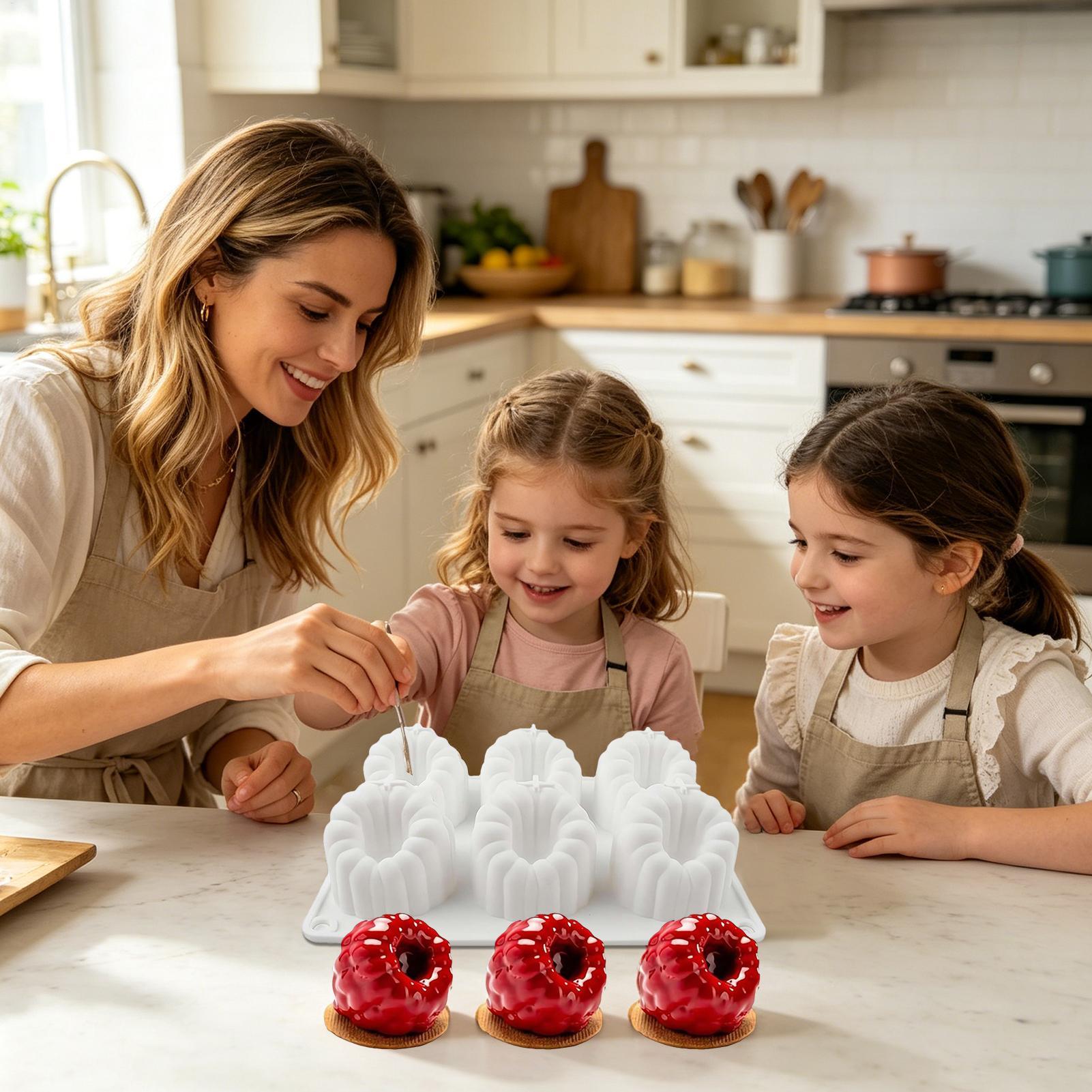 Cetakan Silikon Raspberry 3D B - Silicone Baking Mat ulasan dan harga