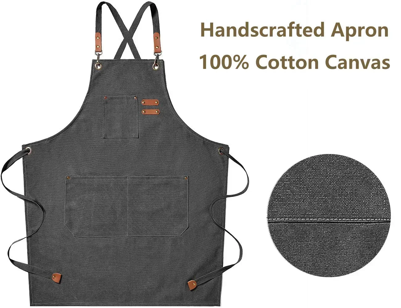 Celemek Dapur Kanvas Fashion B - Kitchen Gadgets Trending ulasan dan harga