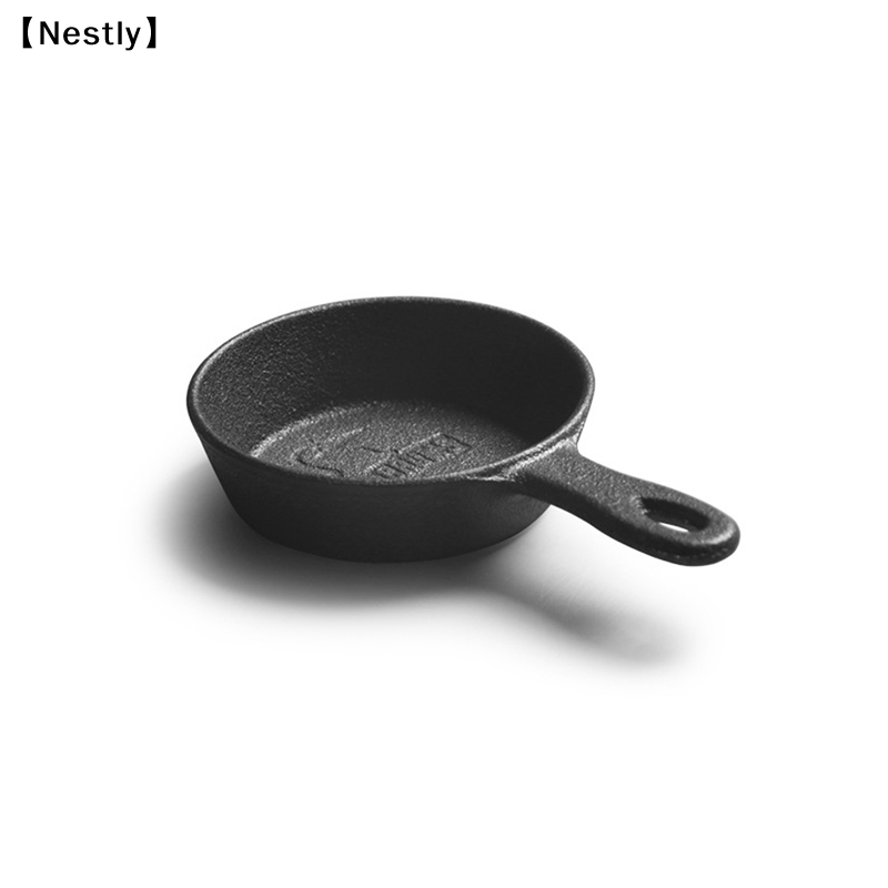 Wajan Besi Cor Mini 8.5CM, Waj - Cast Iron Skillet ulasan dan harga