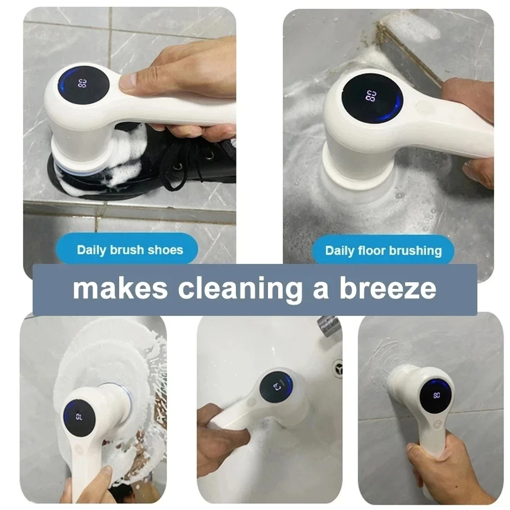 Zai Xiao Sikat Pembersih Rumah - Kitchen Gadgets Electric ulasan dan harga