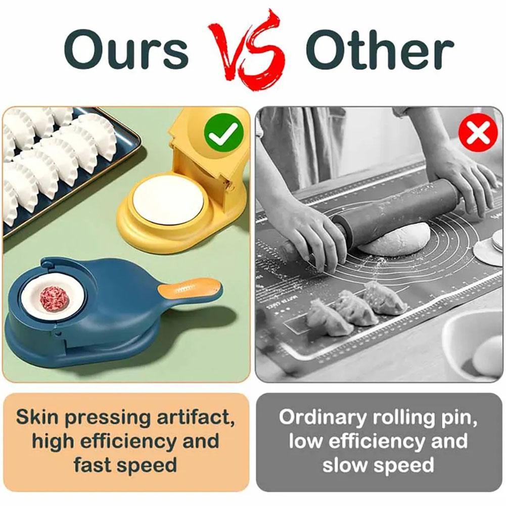 2 in 1 Alat Pembuat Pangsit DI - Kitchen Gadgets Dumpling Maker ulasan dan harga