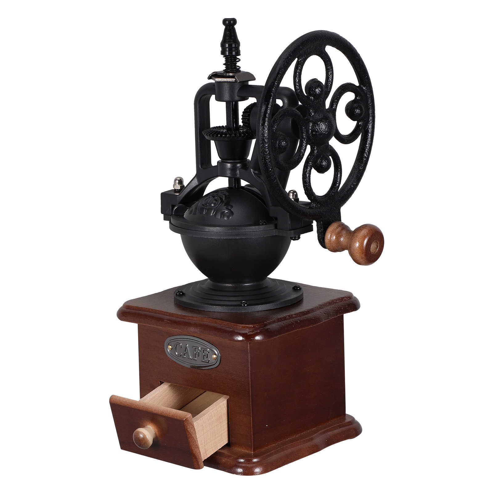 Mesin Kopi Manual Kayu Retro,  - Kitchen Gadgets Vintage ulasan dan harga
