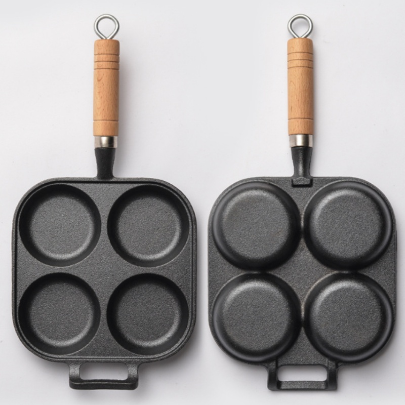 JUSTINLAU Panci Omelet Besi Co - Cast Iron Skillet ulasan dan harga