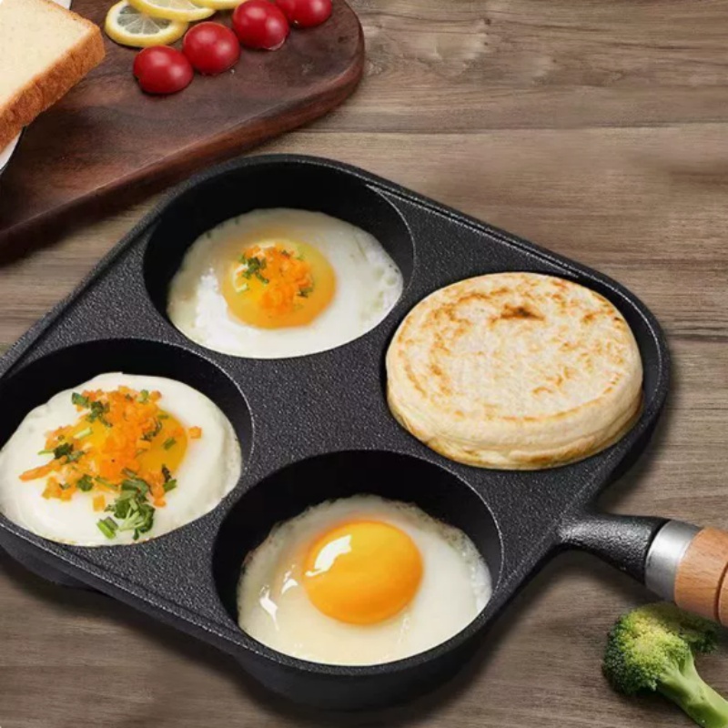 JUSTINLAU Panci Omelet Besi Co - Cast Iron Skillet ulasan dan harga