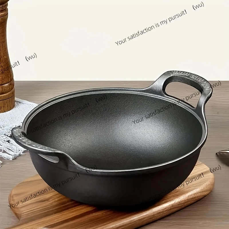 Wajan Besi Cor Mini, Pegangan  - Cast Iron Skillet ulasan dan harga