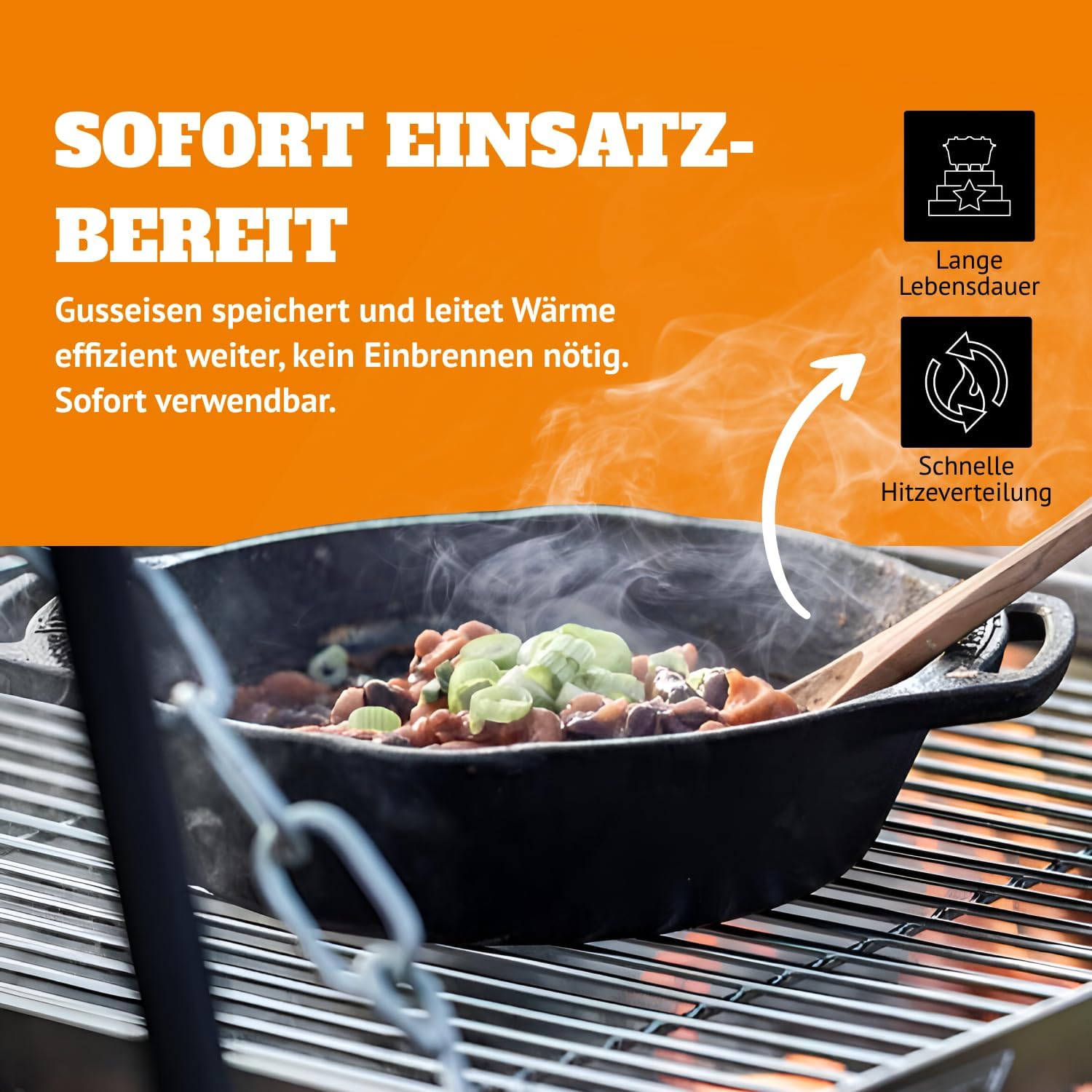 Wajan Besi Cor 14-Inci yang Su - Cast Iron Skillet ulasan dan harga