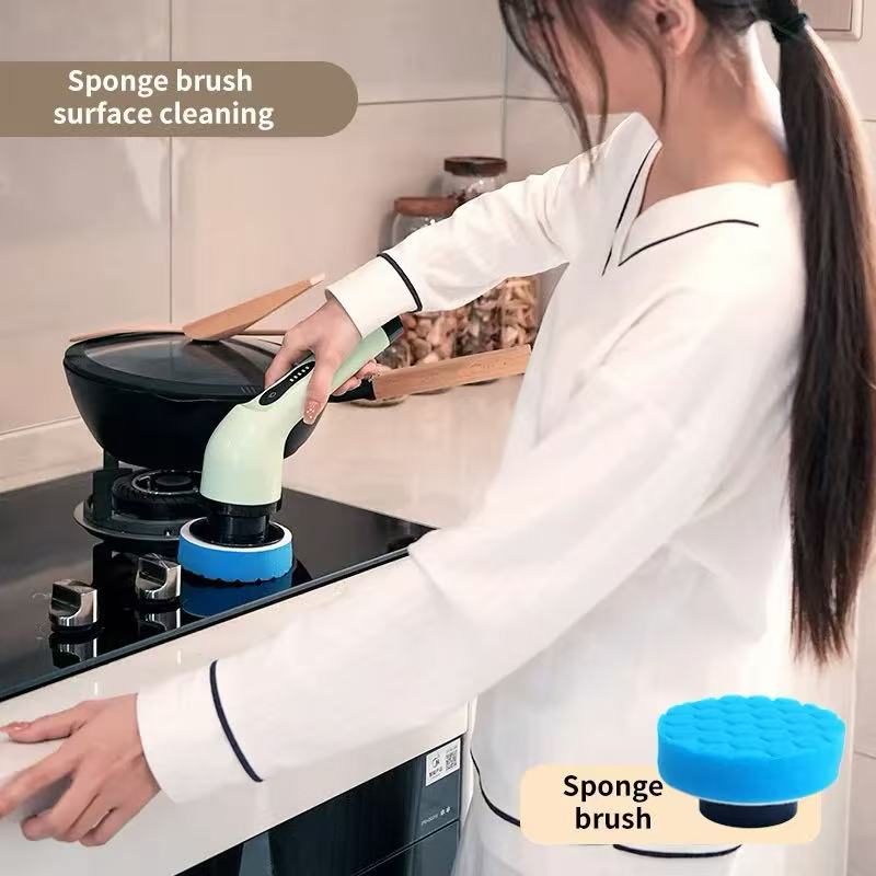 Sikat Pembersih Elektrik 9-in- - Kitchen Gadgets Electric ulasan dan harga