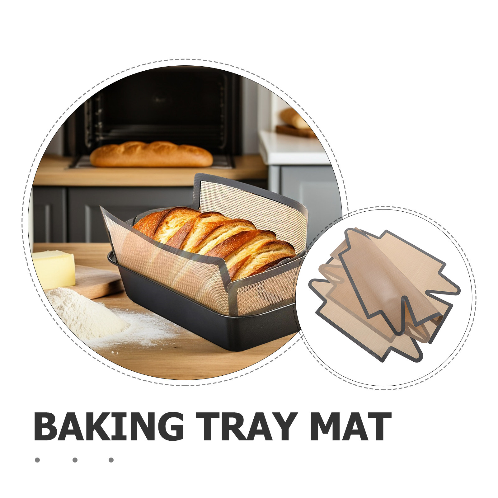 2 Buah Alas Kue Silikon Anti L - Silicone Baking Mat ulasan dan harga
