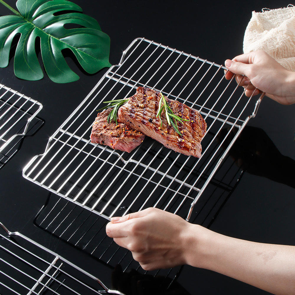Stainless Steel Barbecue Mesh  - Kitchen Gadgets For Arthritic Hands ulasan dan harga